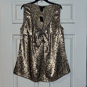 NWT Lane Bryant sleeveless blouse size 14